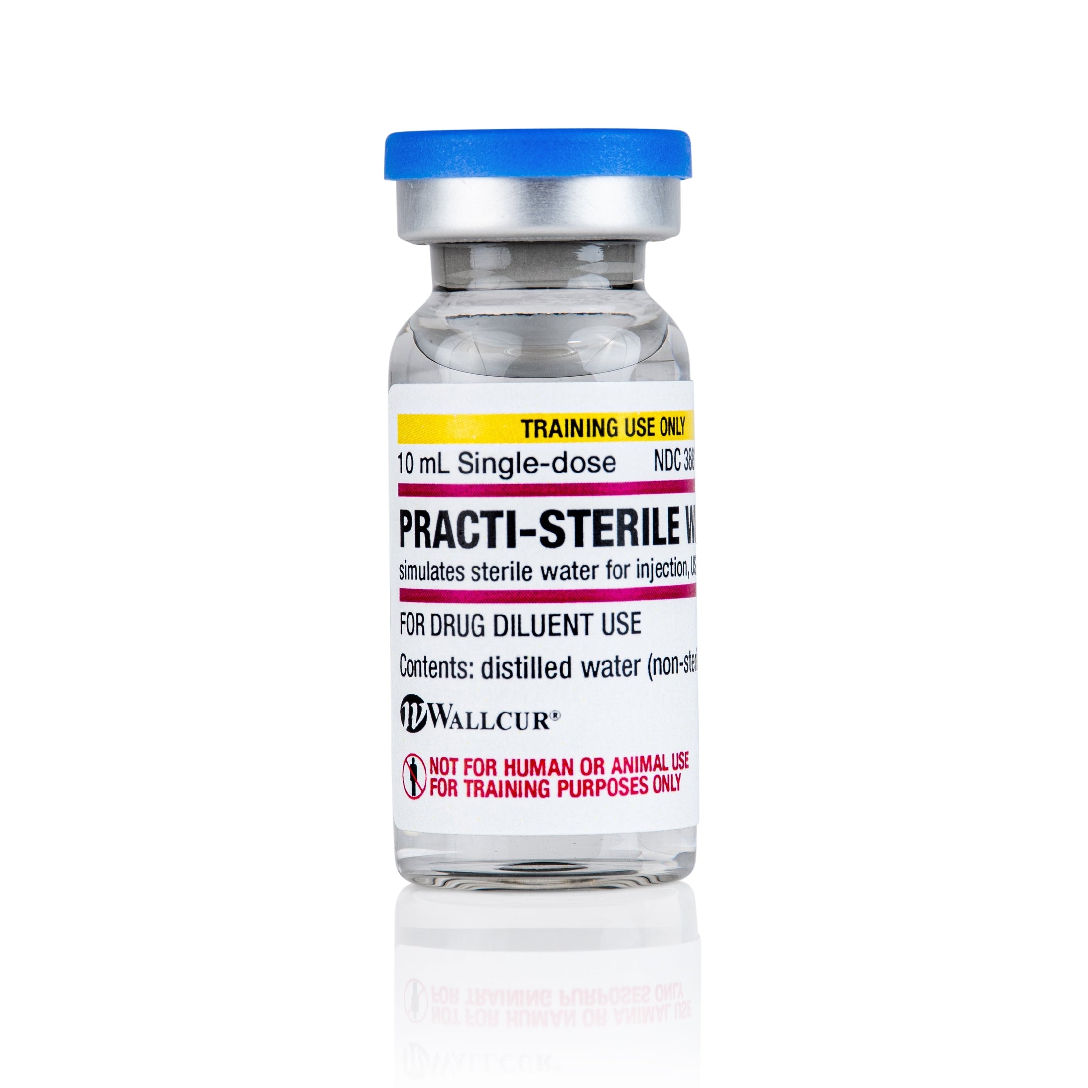 Wallcur-Practi-Sterile Water 10 mL Vial Non-Sterile-MedTech-1